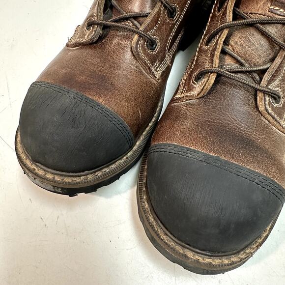 VERY GOOD Justin CW677 6" Utah Waterproof Safety Composite Toe Work Boot 12 EE - Picture 9 of 14